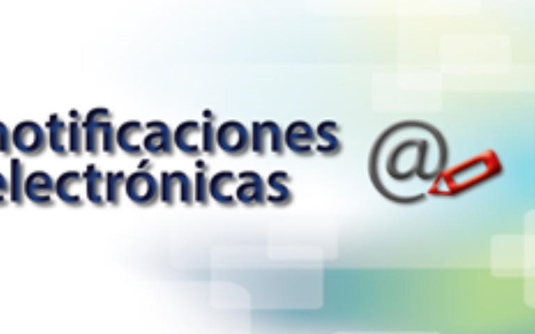 Notificacioes elctrónicas